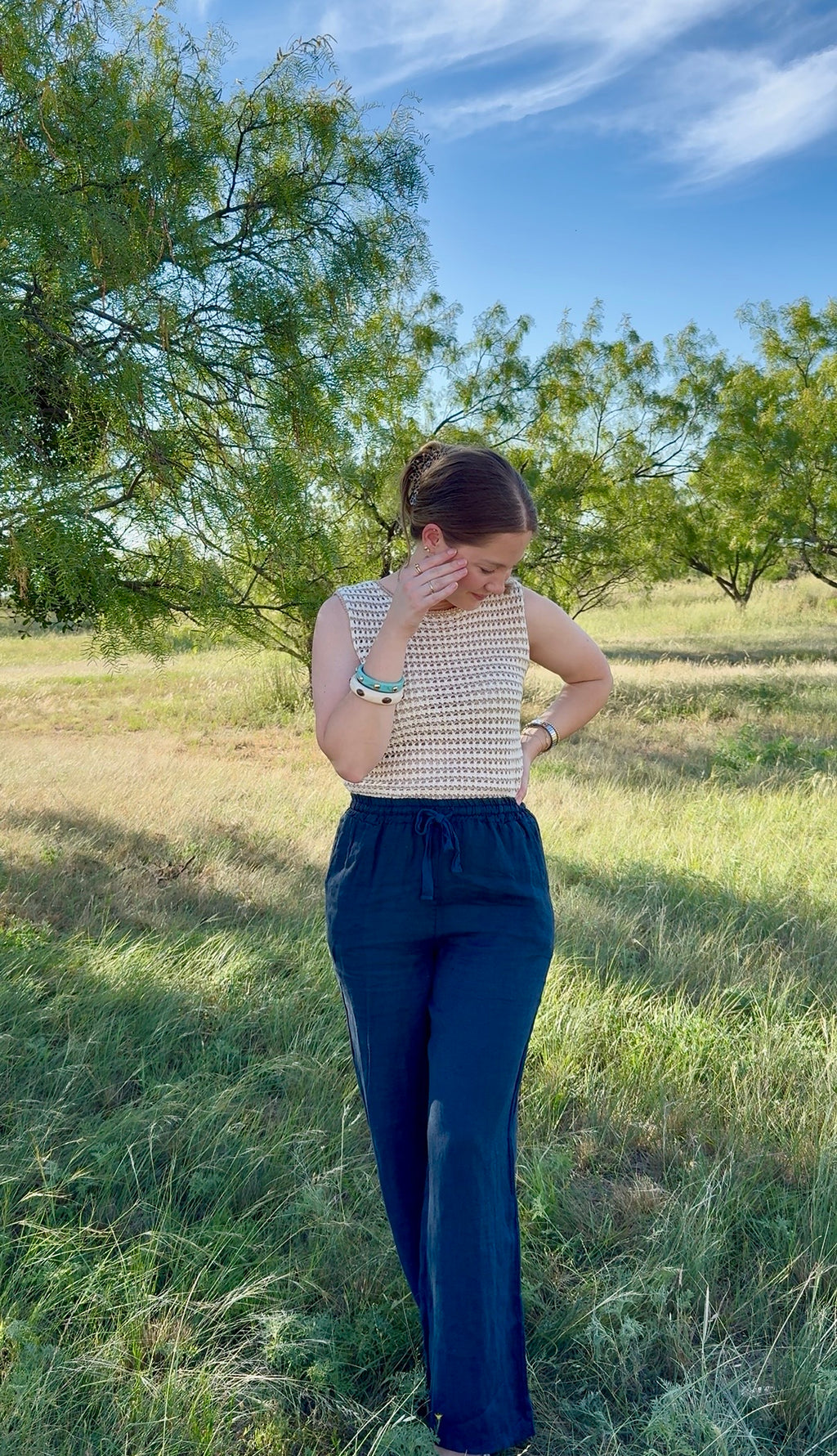The Isla Pants | Navy