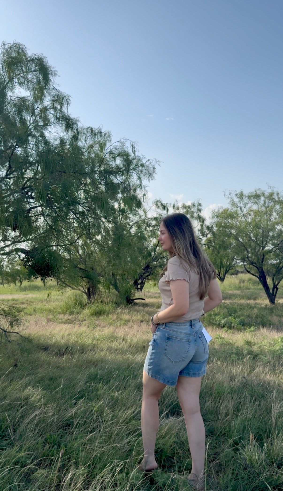 The Harper Denim Shorts