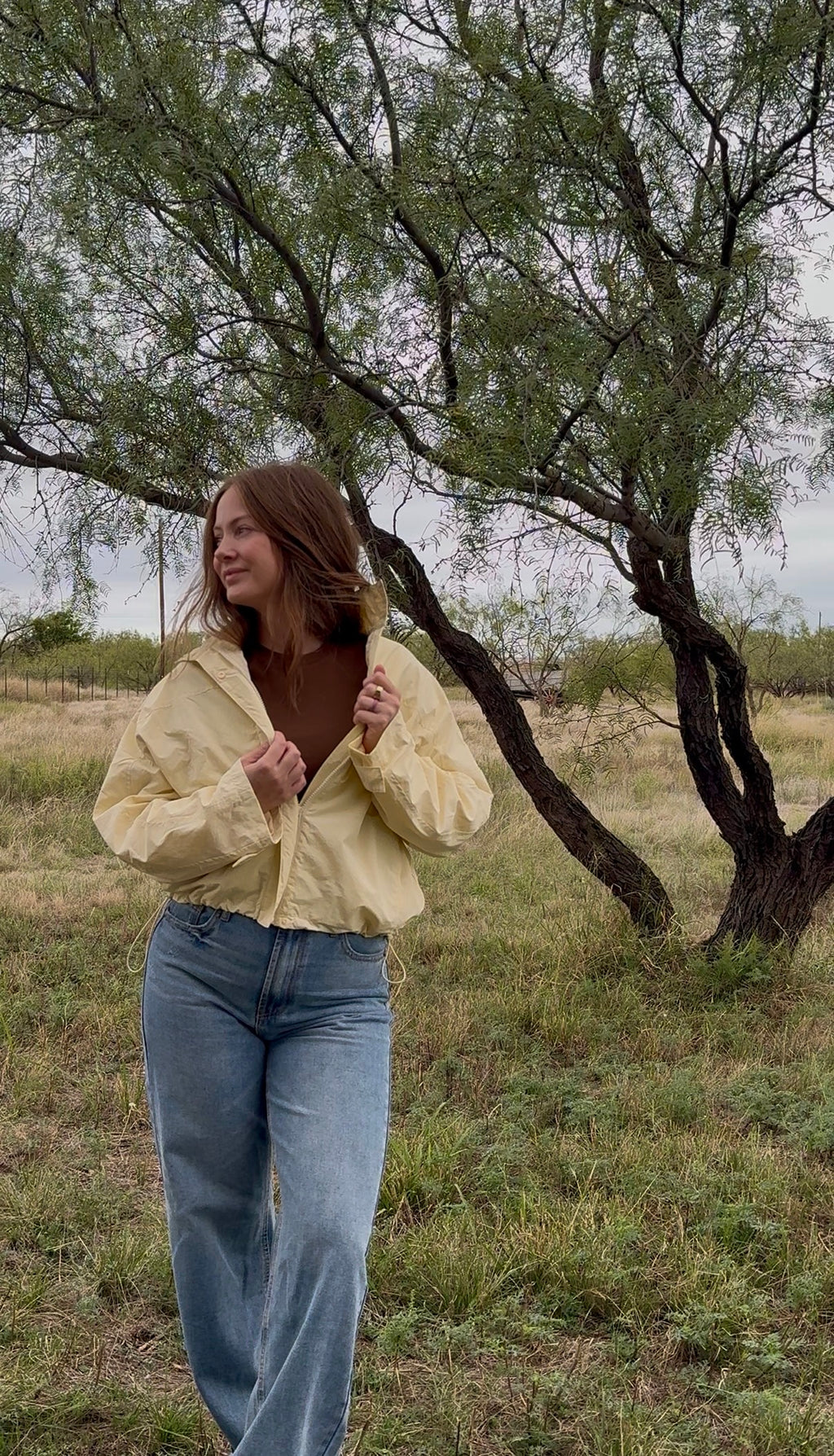 The Buttercream Utility Windbreaker