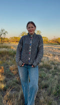 The Color Story Striped Cardigan