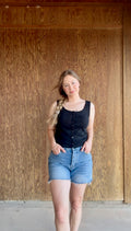 The Harper Denim Short