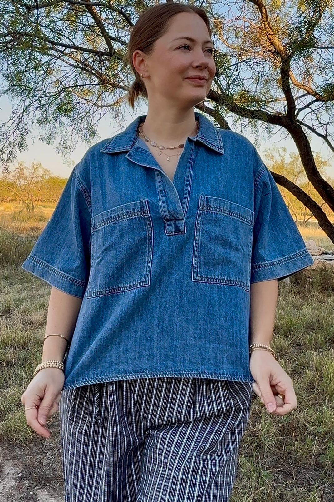 The Dakota Denim Shirt